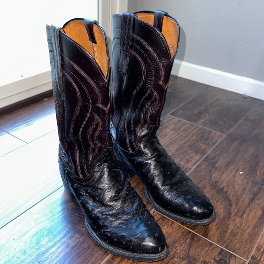 Lucchese Ostrich Boots